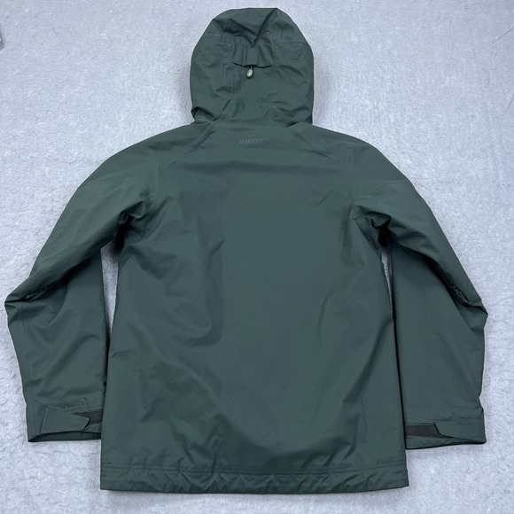 Patagonia Men's Stretch Nano Storm Jacket Small Green H2No Hooded Full Zip Coat - Picture 13 of 15